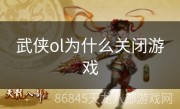 武侠ol为什么关闭游戏
